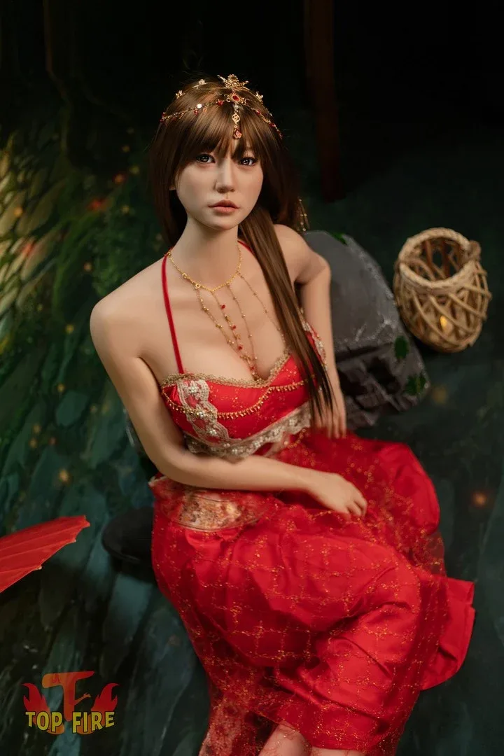 Jing:170cm E-Cup Realistic Silicone Sex Doll-T65