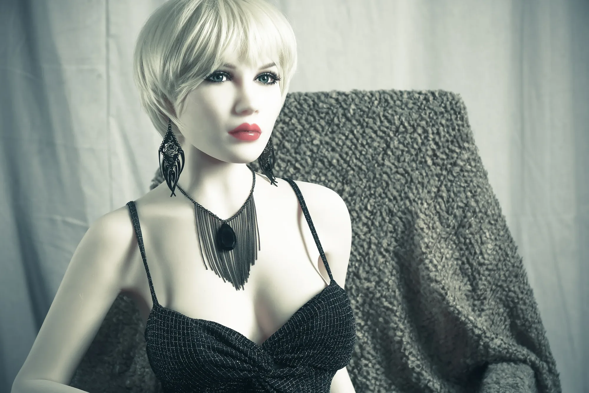 Elizabeth: 170cm D-Cup Real TPE Body Sex Doll-QITA Doll view 4