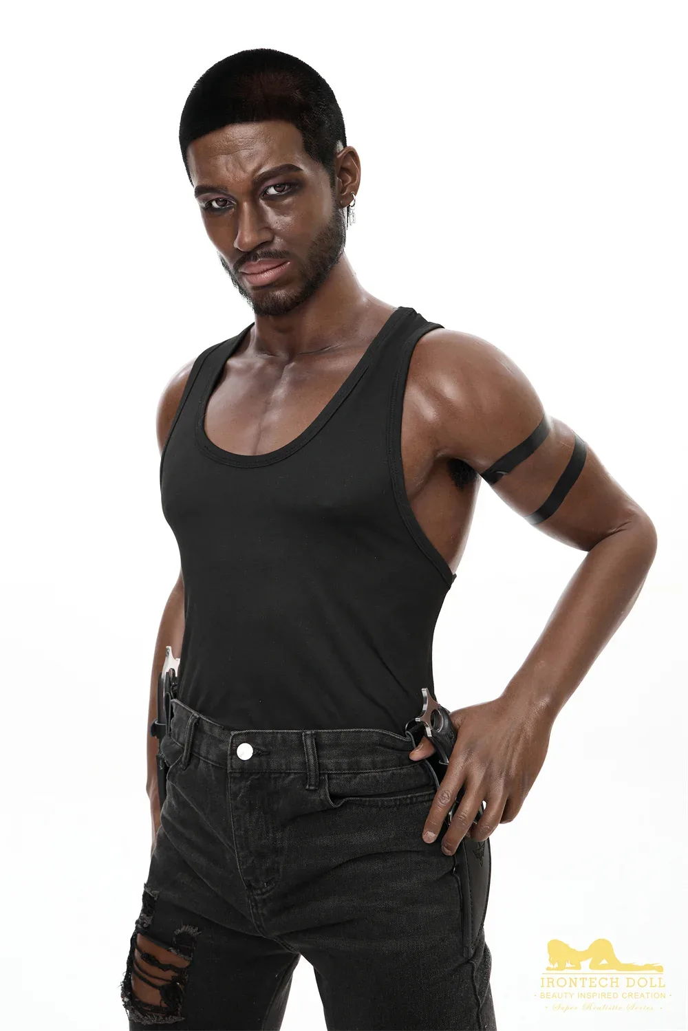 M7: Premium 176cm Male Silicone Sex Doll-Irontech Doll view 3