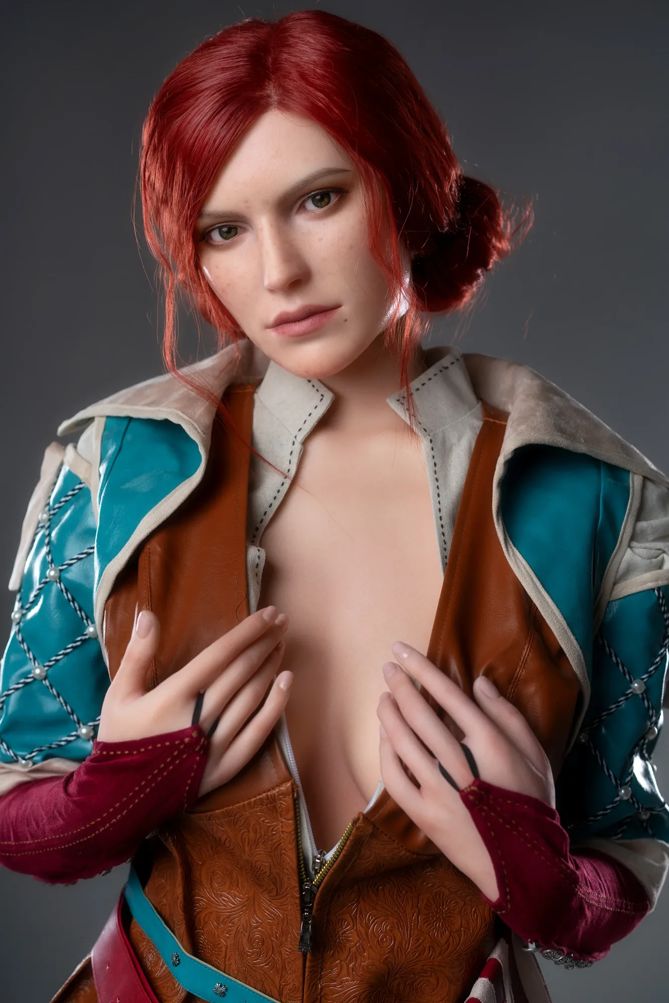 Triss: 168cm E-Cup Cosplay Silicone Sex Doll-Game Lady