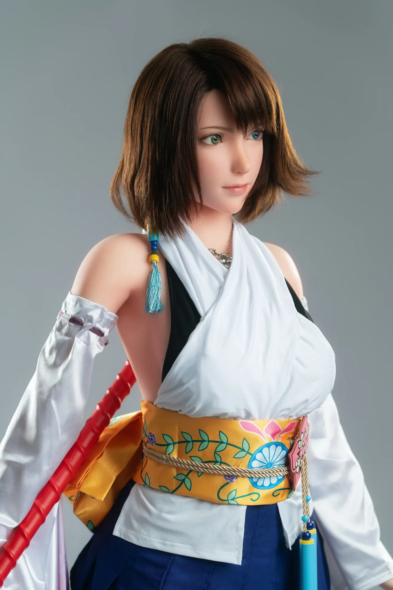 Yuna: 167cm D-Cup Cosplay Silicone Sex Doll-Game Lady view 2