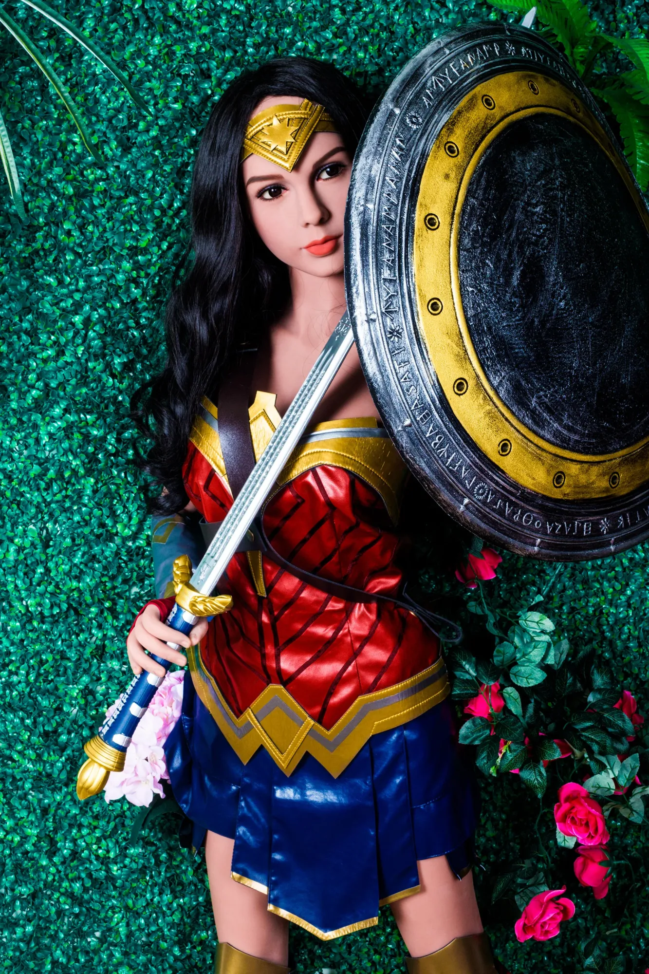 Wonder Woman: Life-Size 165cm D-Cup TPE Sex Doll-WM Doll view 4