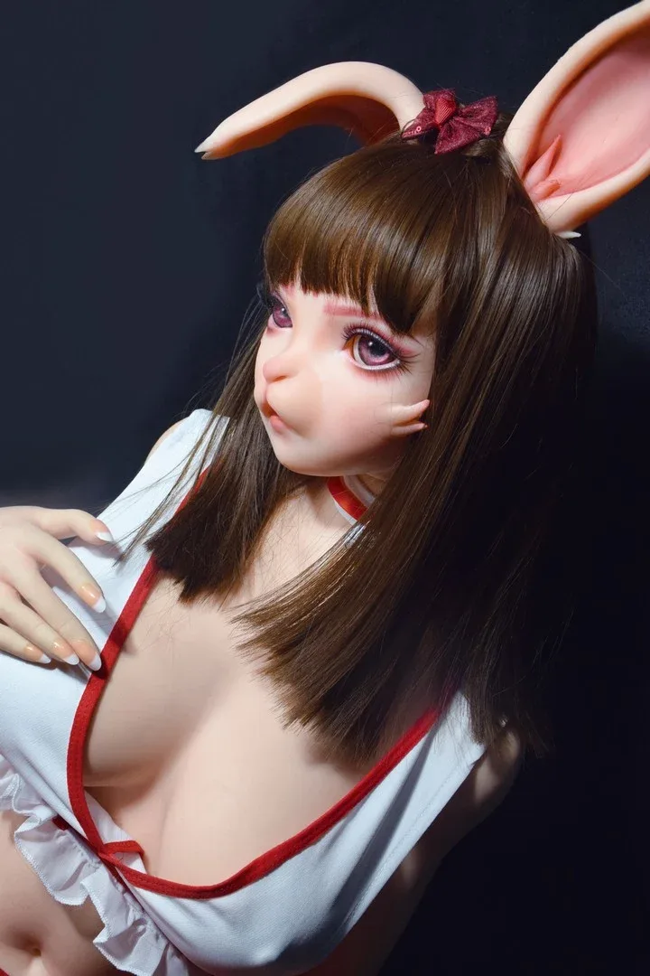Aida Rina: 150cm Furry Silicone Sex Doll-Elsababe Doll view 8