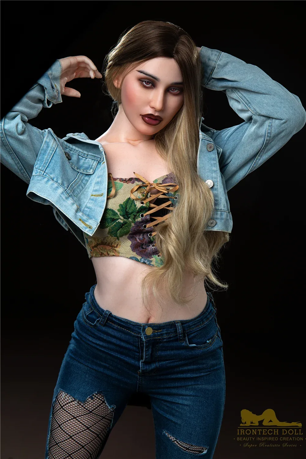 Pearl S19: Premium 168cm A-Cup Silicone Sex Doll-Irontech Doll view 6