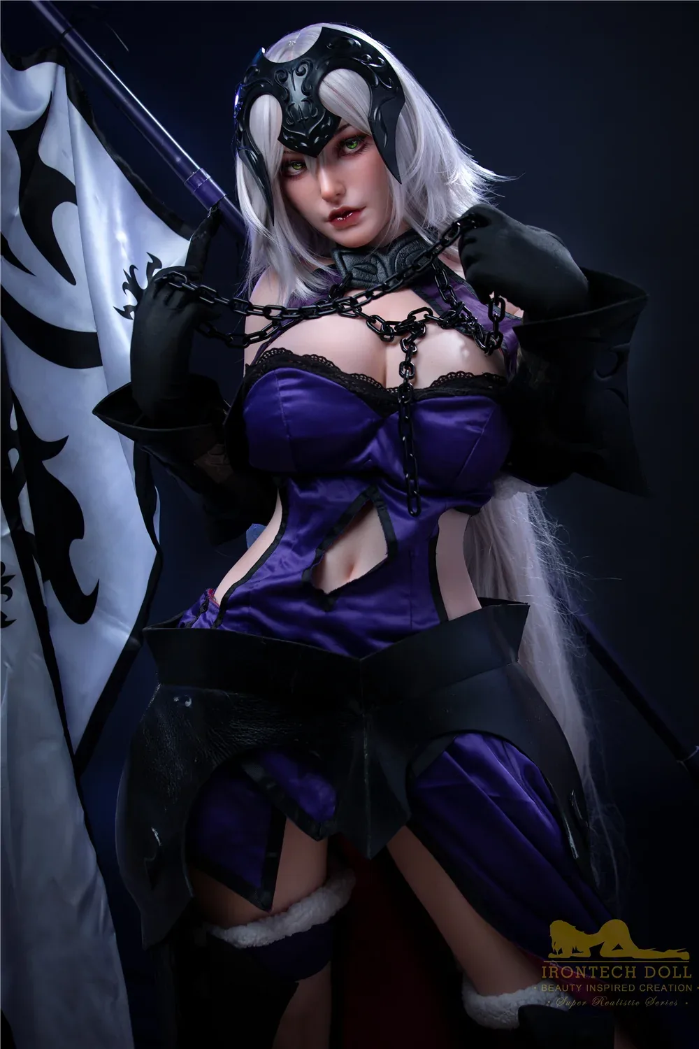 Eva S15: Premium 165cm F-Cup Silicone Sex Doll-Irontech Doll view 1