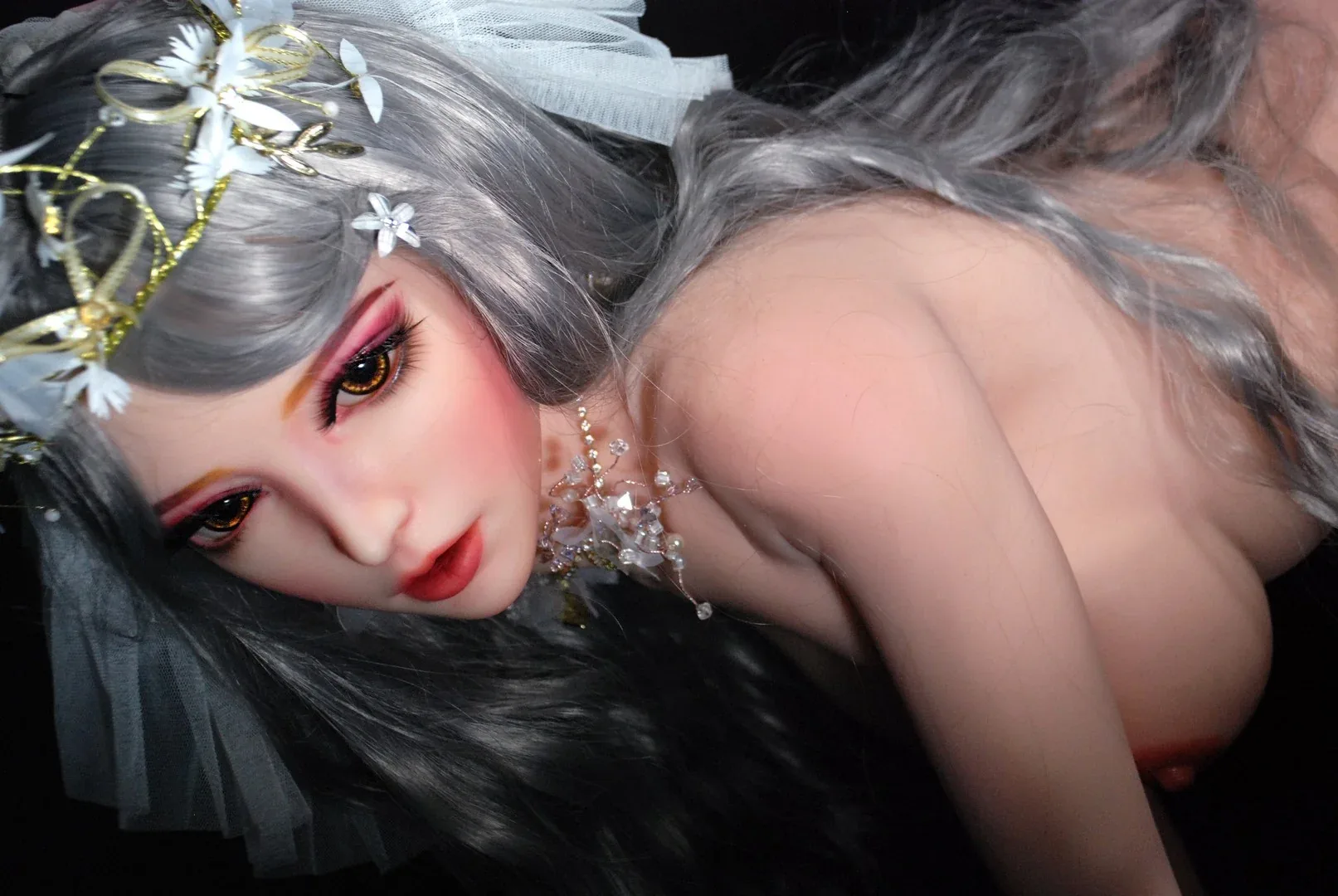 Yoshida Ayumi: 150cm Realistic Silicone Sex Doll-Elsababe Doll view 3