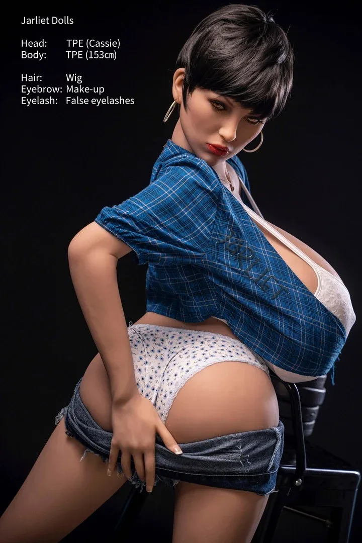 Cassie: 153cm Mega-Cup Life-Size TPE Sex Doll-Jarliet Doll-[USA Stock] view 6