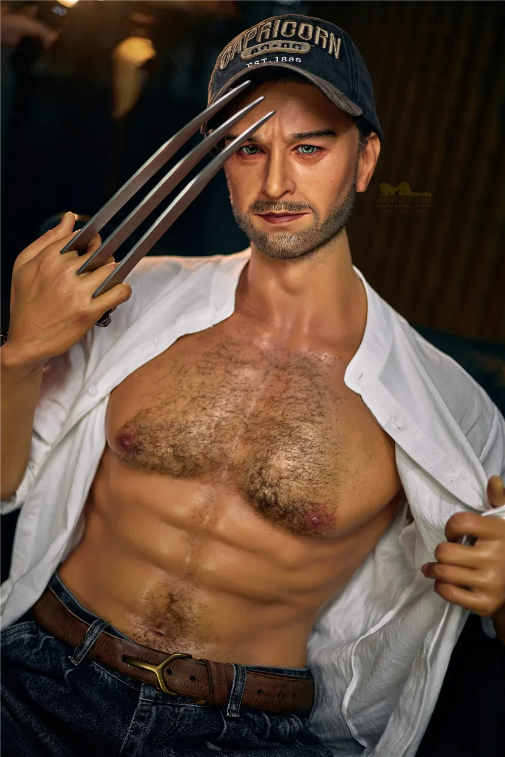 William M2: Premium 176cm Male Silicone Sex Doll-Irontech Doll view 8