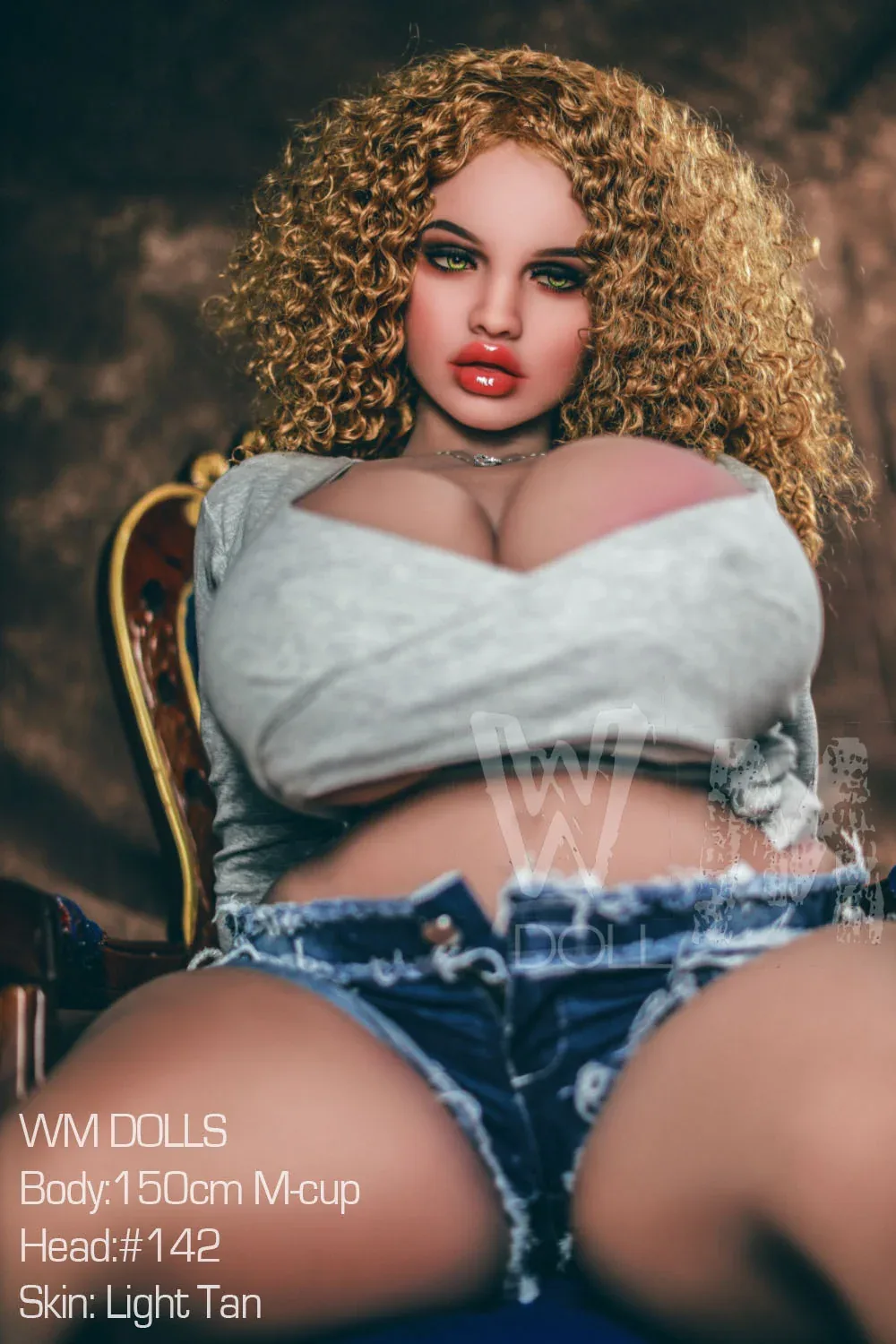 Elaine: Life-Size 150cm M-Cup TPE Sex Doll-WM Doll view 4