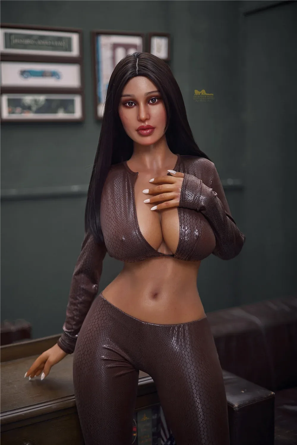 S19: Premium 165cm F-Cup Silicone Sex Doll-Irontech Doll view 7