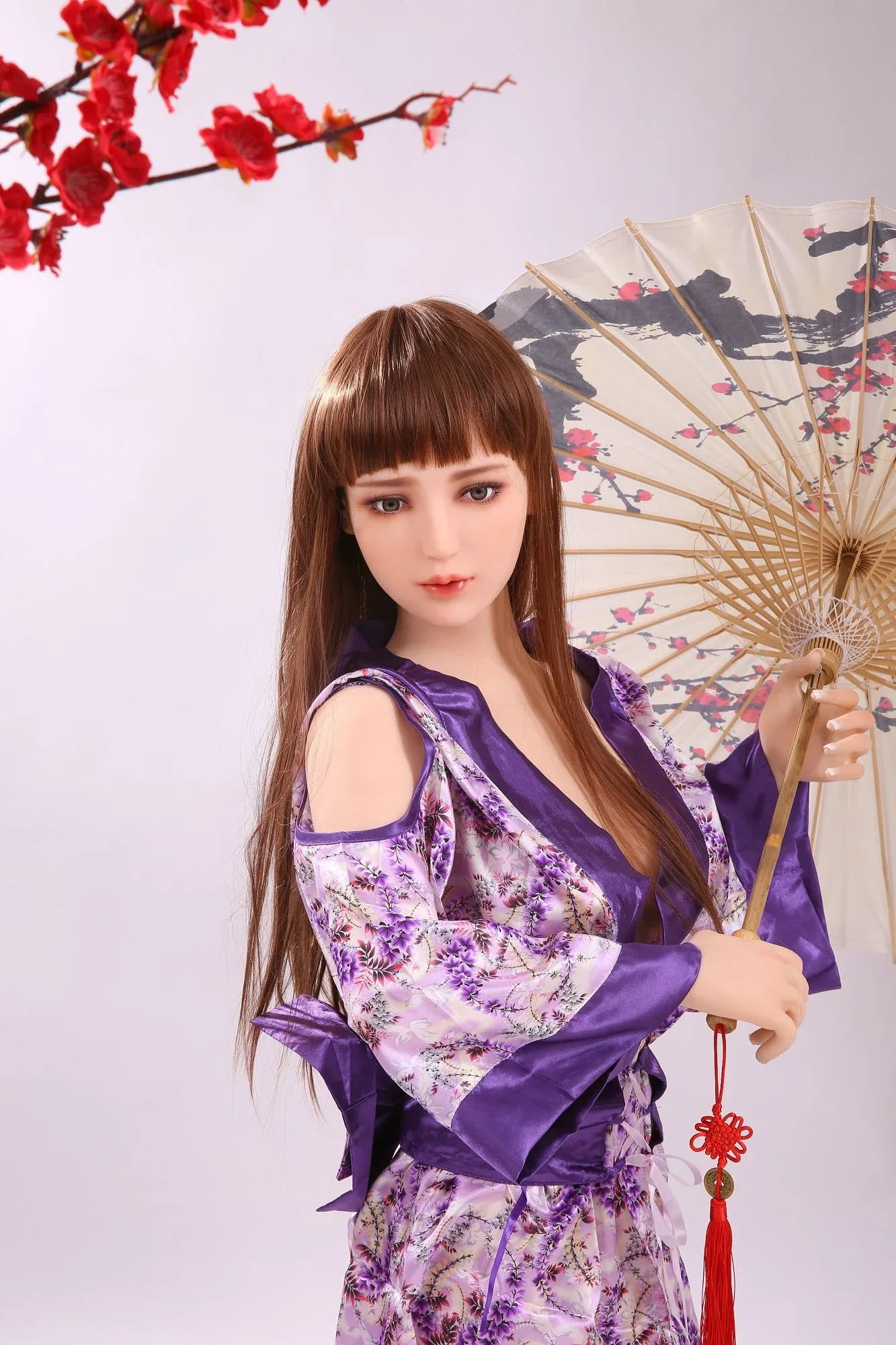Anna: 158cm D-Cup Real TPE Body Sex Doll-QITA Doll