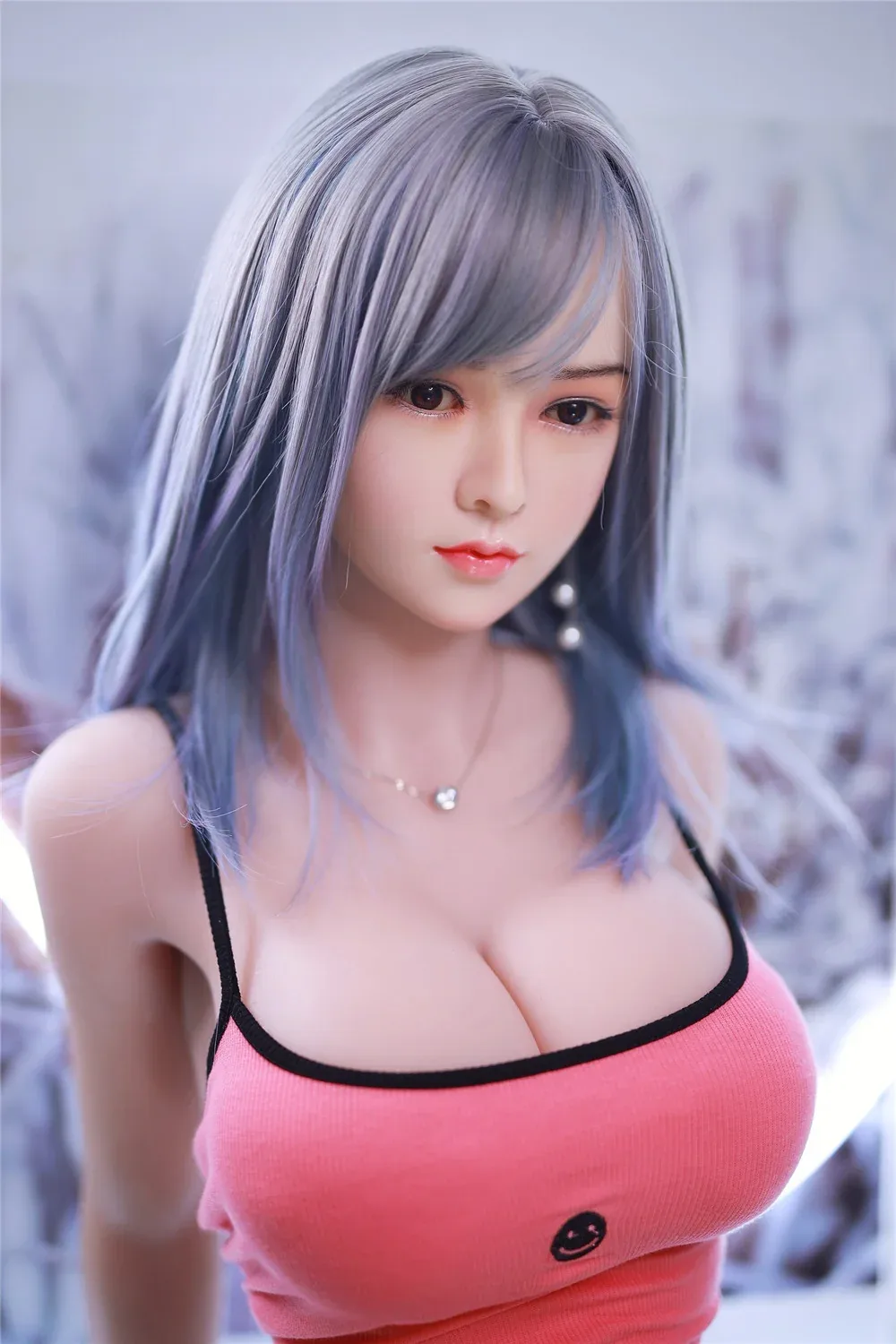 Rabbit: JYDoll 161cm D-Cup Realistic Silicone Head TPE Body Sex Doll view 6