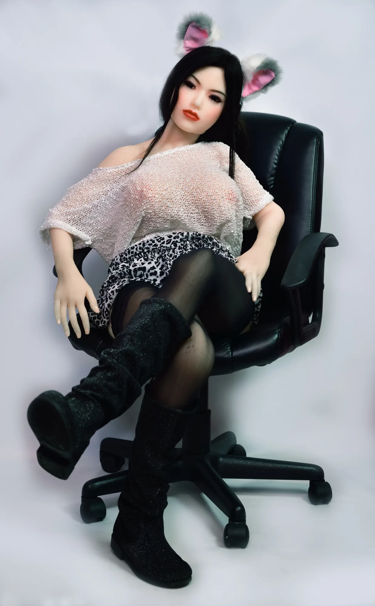 Evelyn: 150cm C-Cup Lifelike TPE Sex Doll-HR Doll view 2