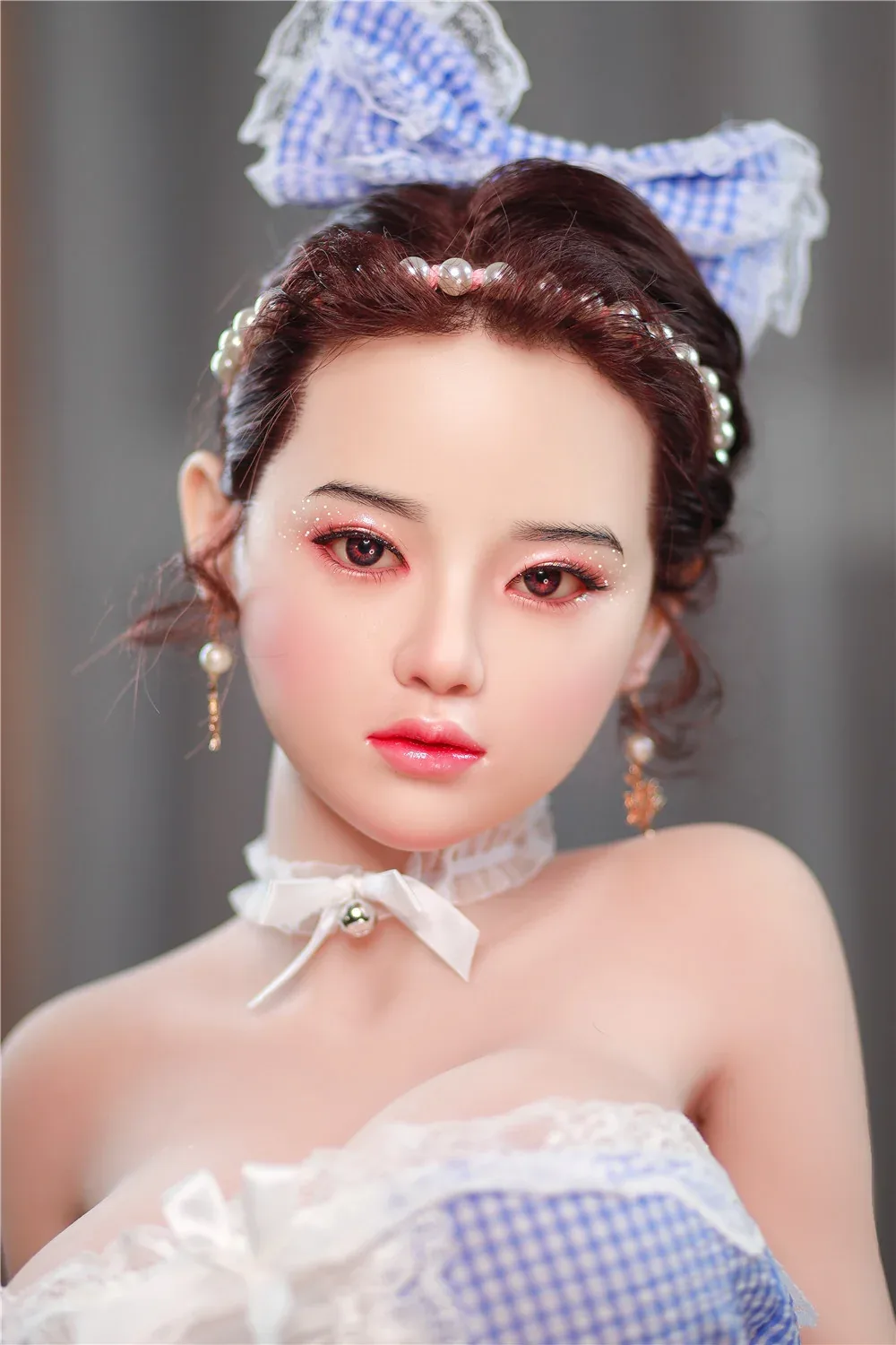 L.Jiu: JYDoll 161cm D-Cup Realistic Silicone Head TPE Body Sex Doll view 8