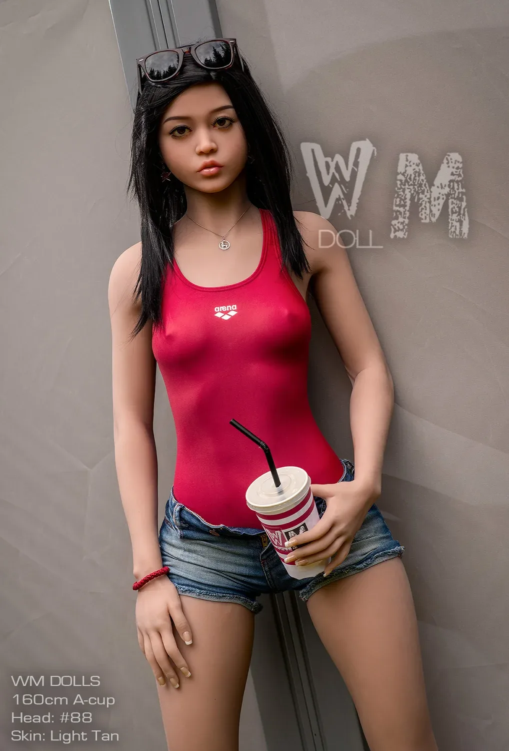 Elina: Life-Size 160cm A-Cup TPE Sex Doll-WM Doll view 6