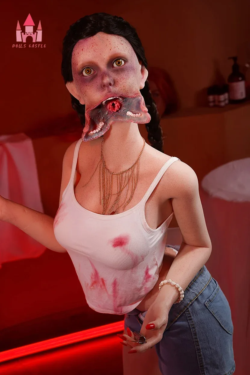 Z1: 158cm D-Cup Full Silicone Sex Dolls-Dolls Castle-[USA Stock] view 8