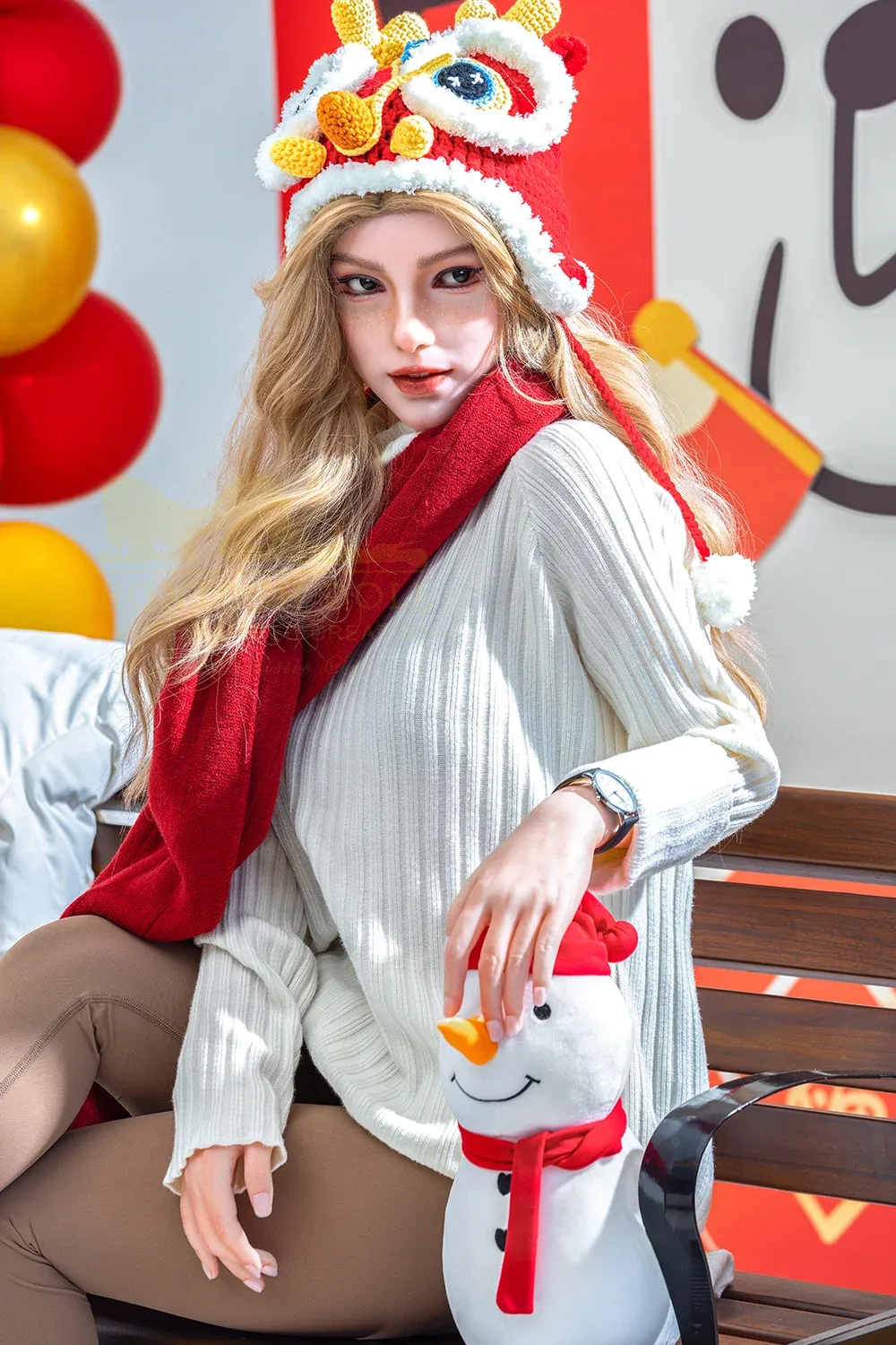 Vivian S31: Premium 163cm A-Cup Silicone Sex Doll-Irontech Doll view 8