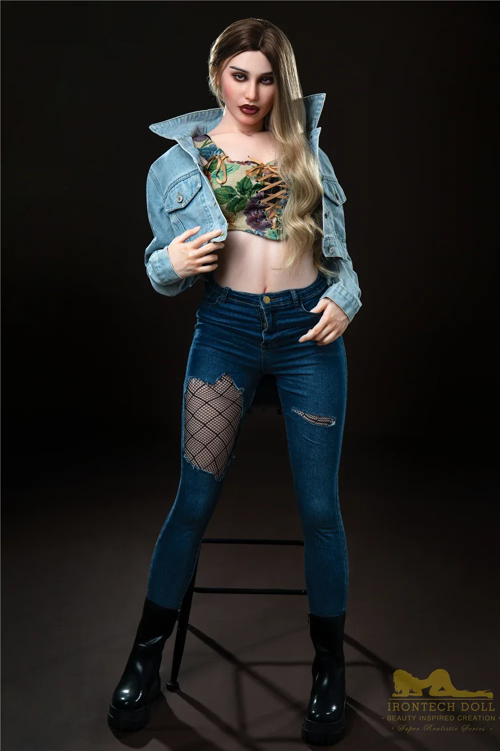 Pearl S19: Premium 168cm A-Cup Silicone Sex Doll-Irontech Doll view 4