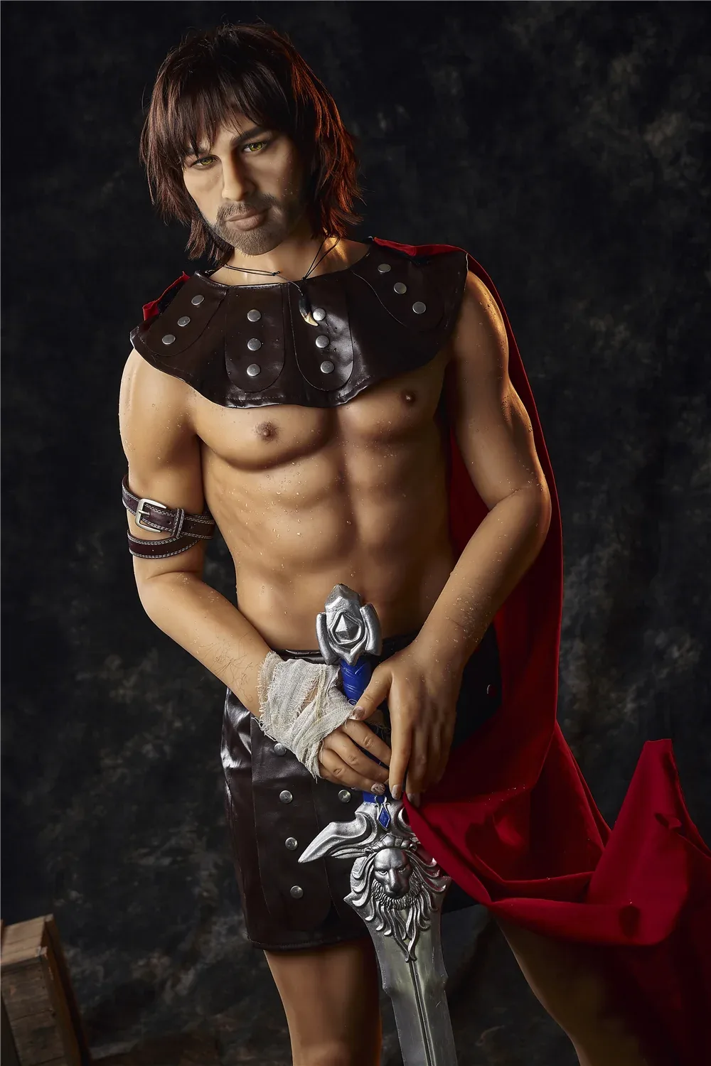 Warrior Charles: Lifelike 162cm TPE Male Sex Doll-Irontech Doll view 5
