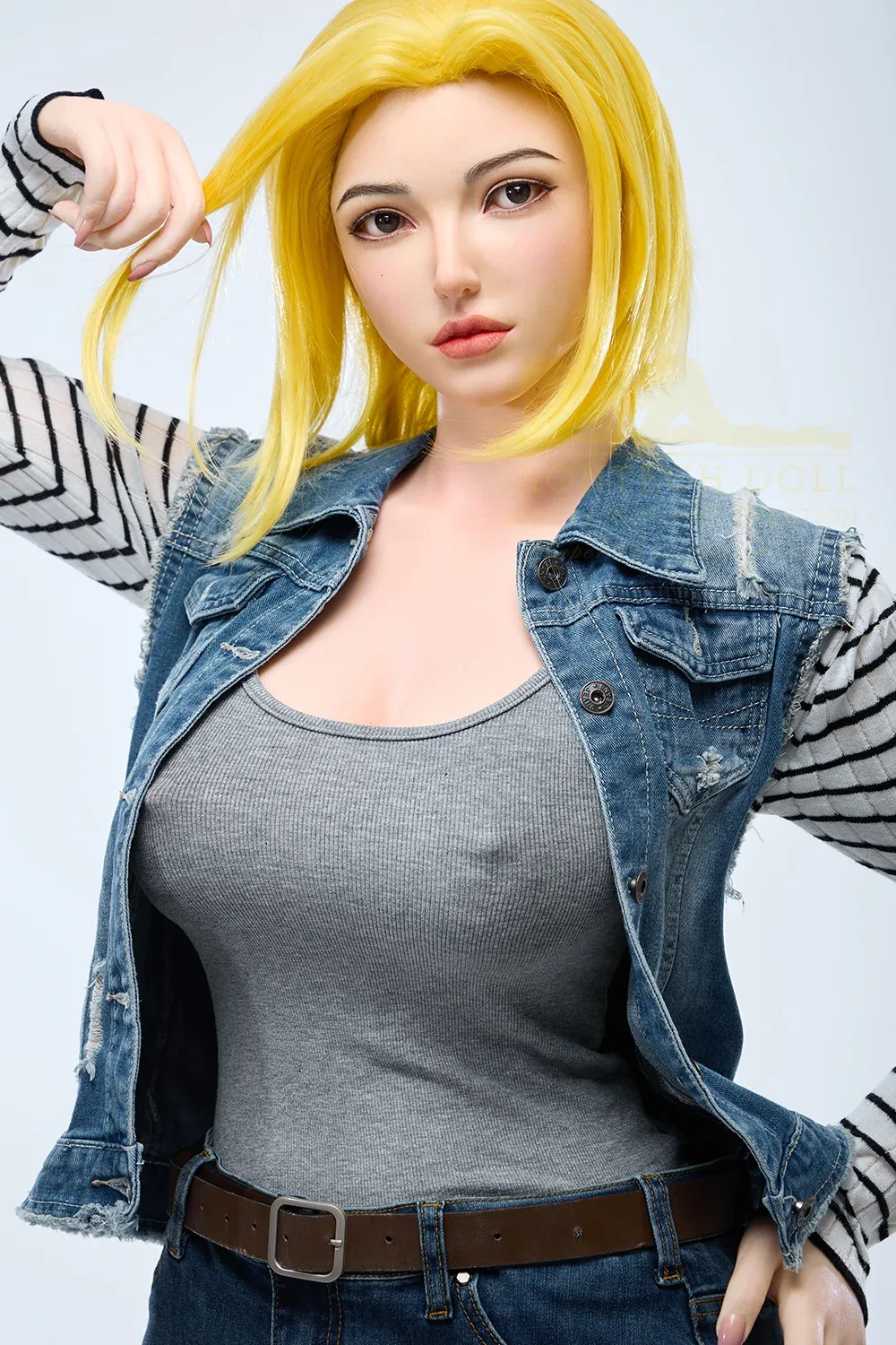 S41: Premium 159cm F-Cup Silicone Sex Doll-Irontech Doll view 4