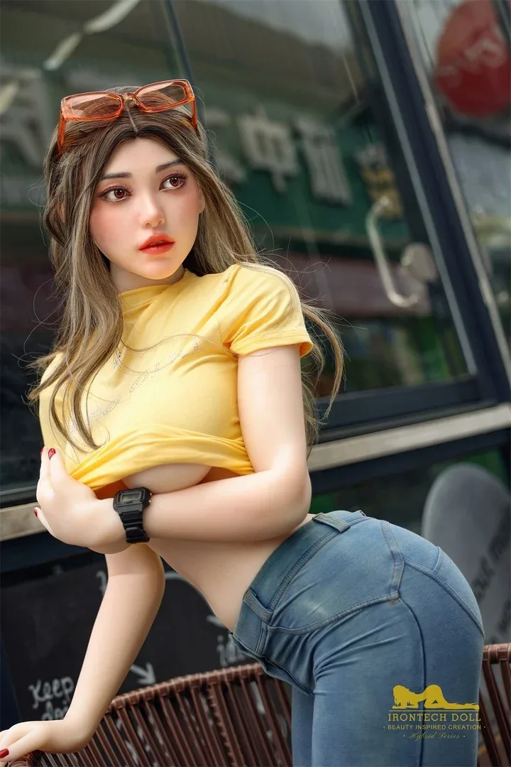 S40: Premium 159cm F-Cup Silicone Head and TPE Body Sex Doll-Irontech Doll