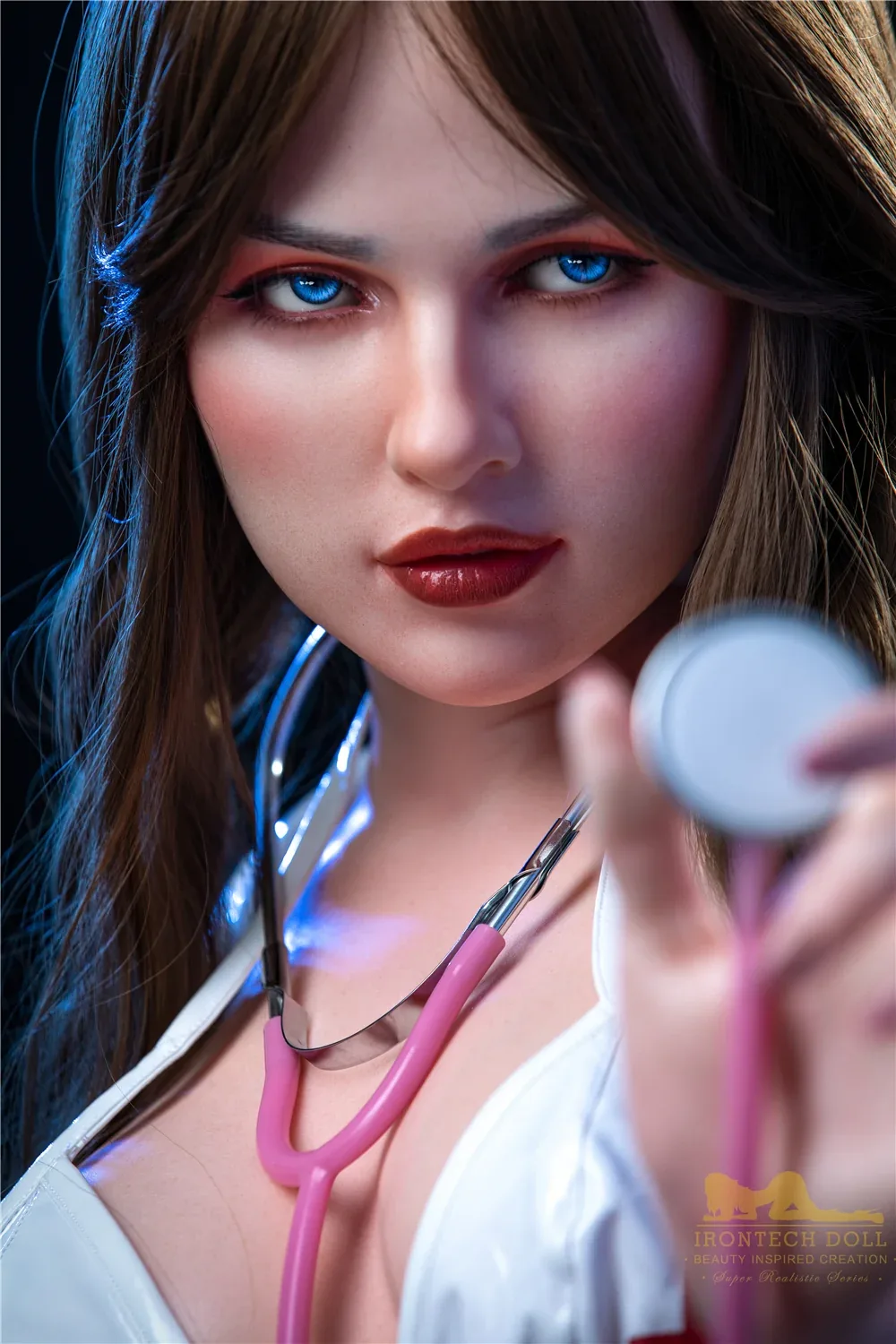 Hazel S18(ROS Available): Premium 152cm A-Cup Silicone Sex Doll-Irontech Doll view 6