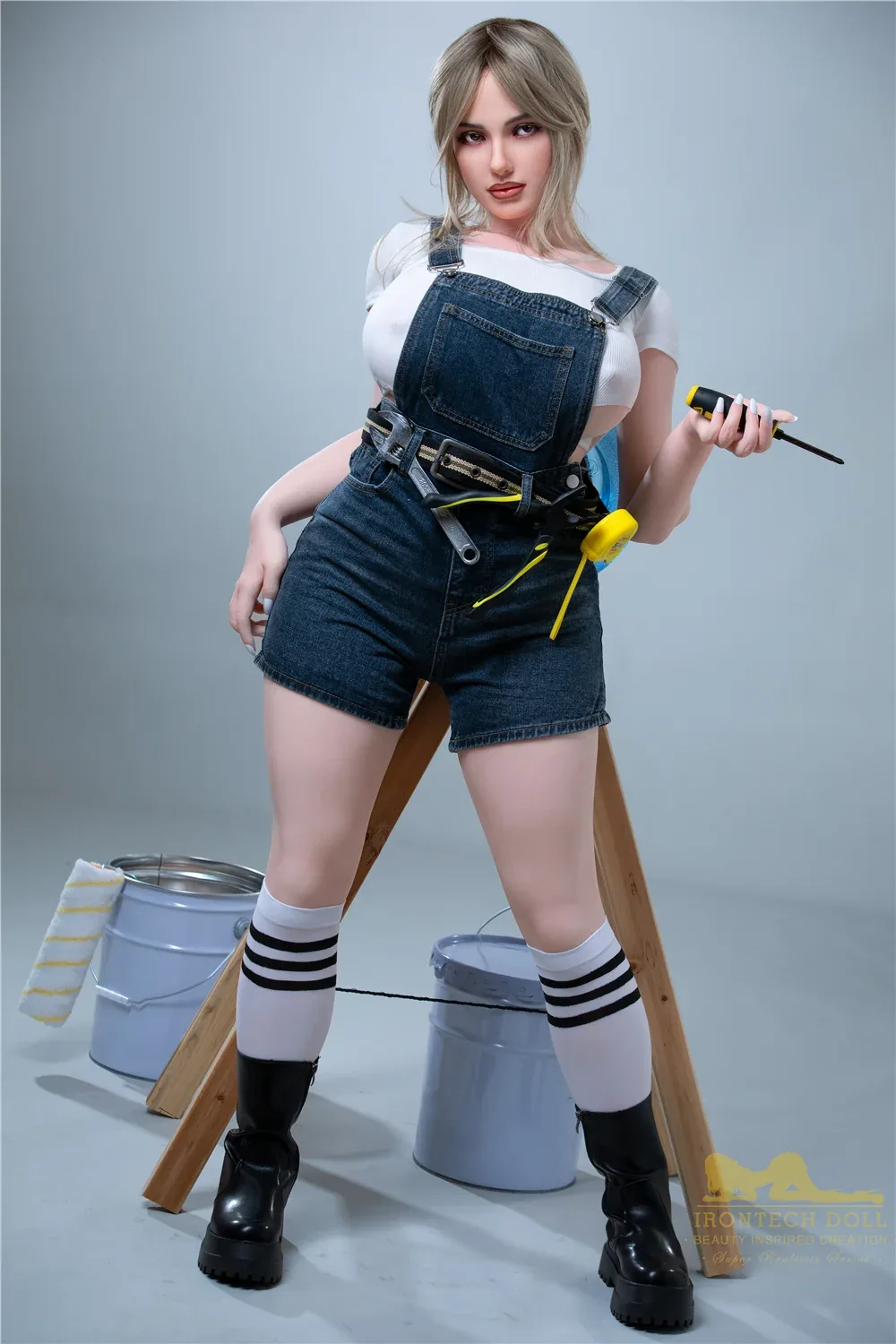 Luna S17(ROS Available): Premium 160cm H-Cup Silicone Sex Doll-Irontech Doll view 7