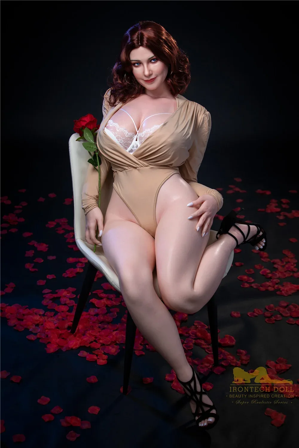 Carmel S12: Premium 160cm H-Cup Silicone Sex Doll-Irontech Doll view 2