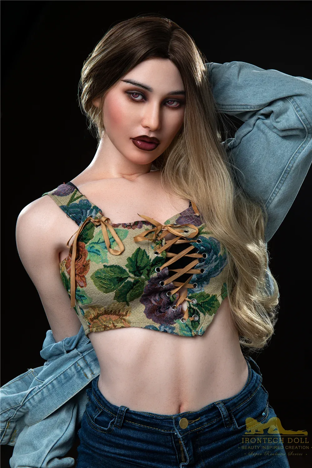 Pearl S19: Premium 168cm A-Cup Silicone Sex Doll-Irontech Doll view 2