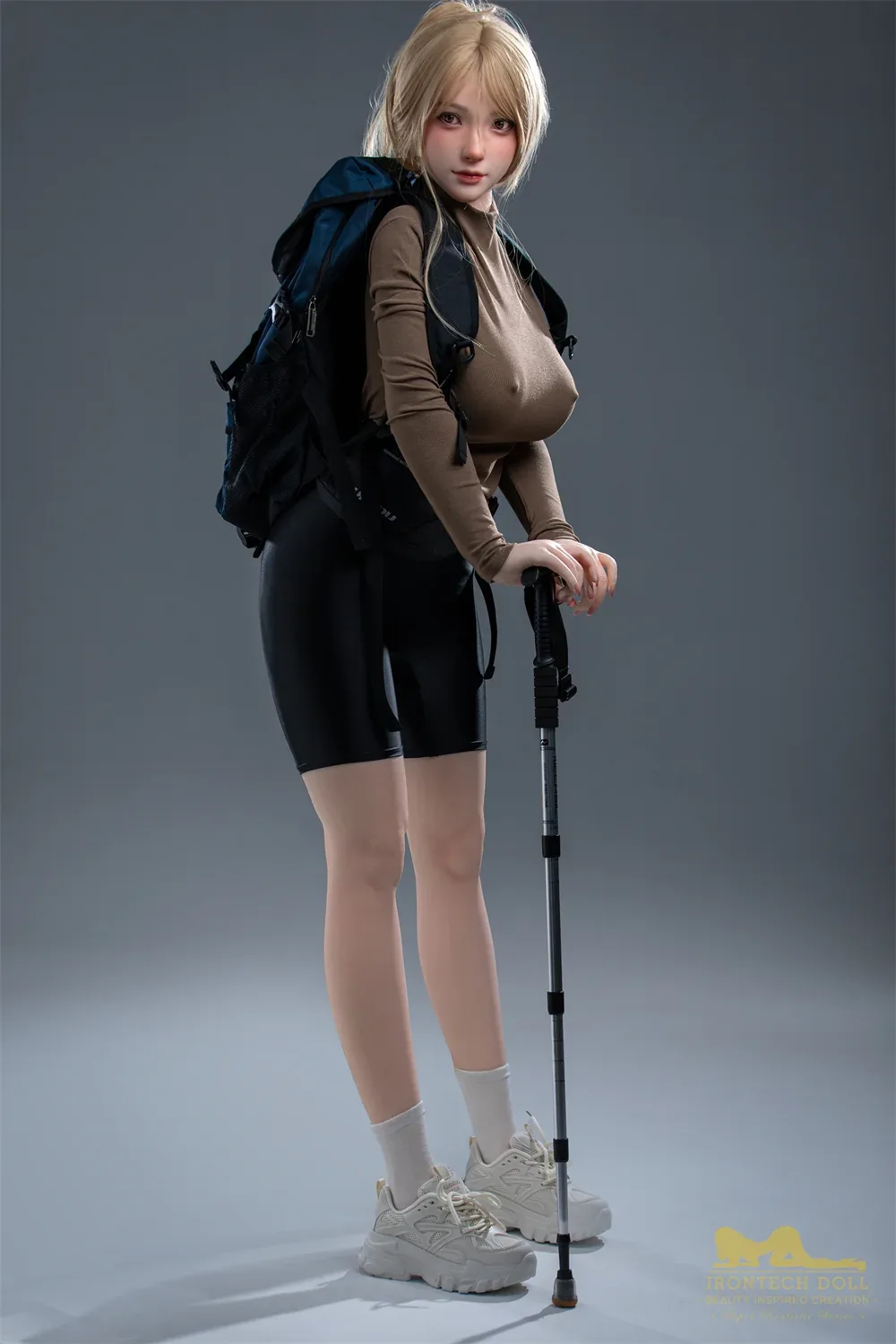 Kitty S32: Premium 165cm F-Cup Japanese Silicone Sex Doll-Irontech Doll view 6