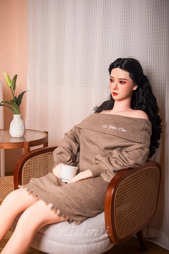 Ridmii Doll Muncey: 163cm Life-Size Silicone Head &amp; TPE Body Sex Doll-[USA Stock] view 3
