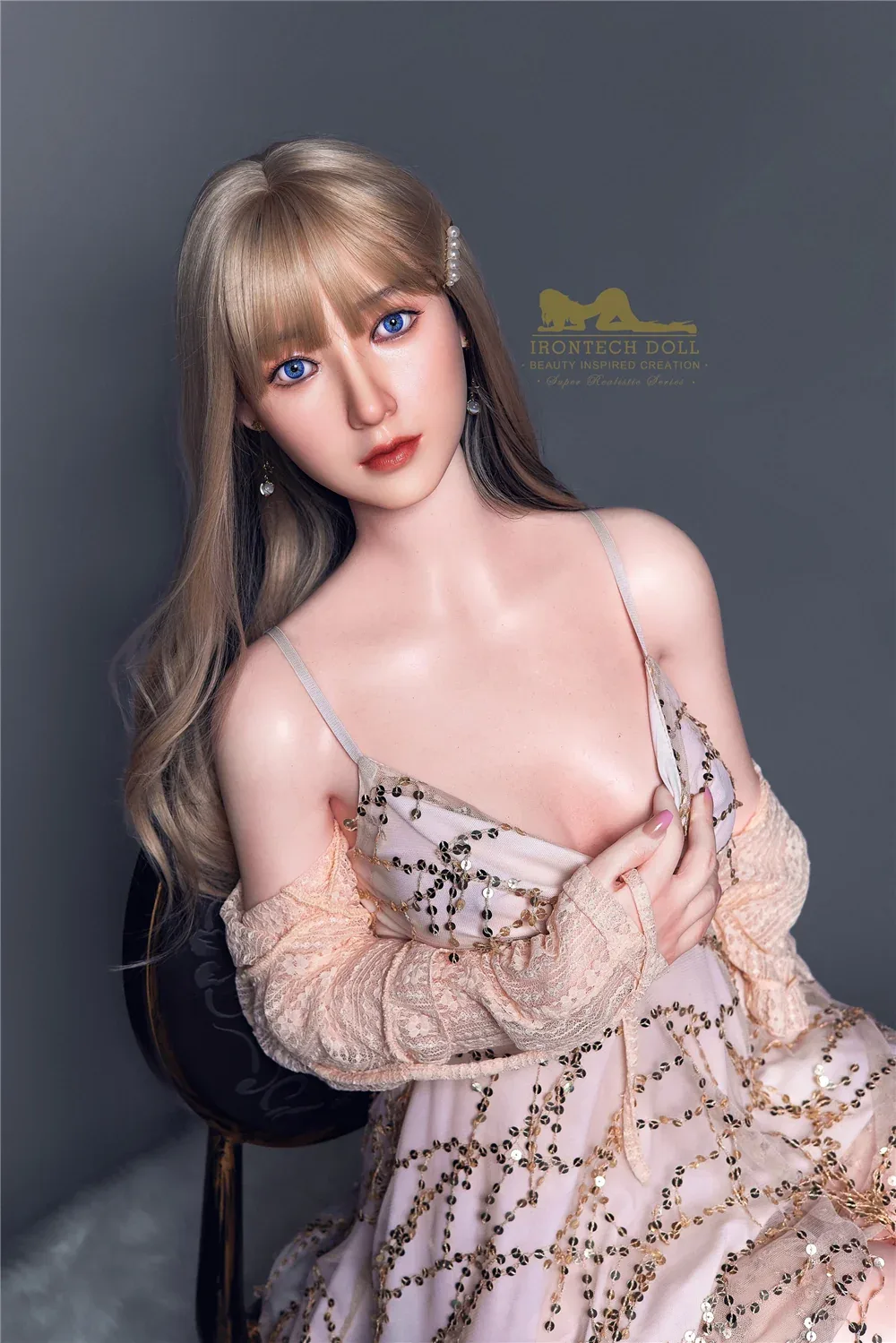 Candy S6: Premium 152cm A-Cup Silicone Sex Doll-Irontech Doll view 8