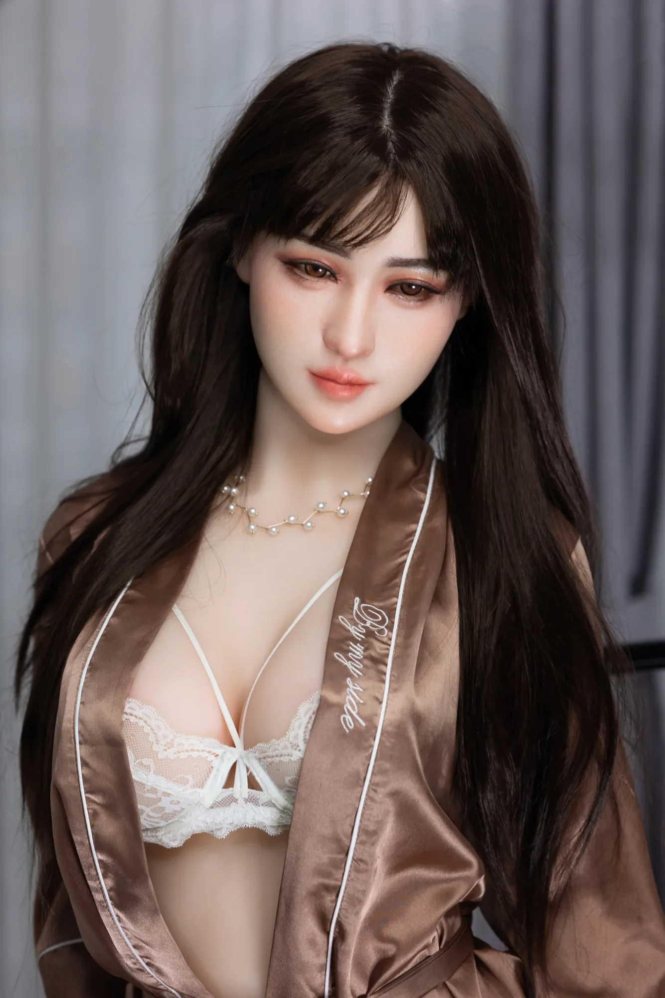 #1: 158cm E-Cup Lifelike TPE Body Silicone Head Sex Doll-Aibei view 3