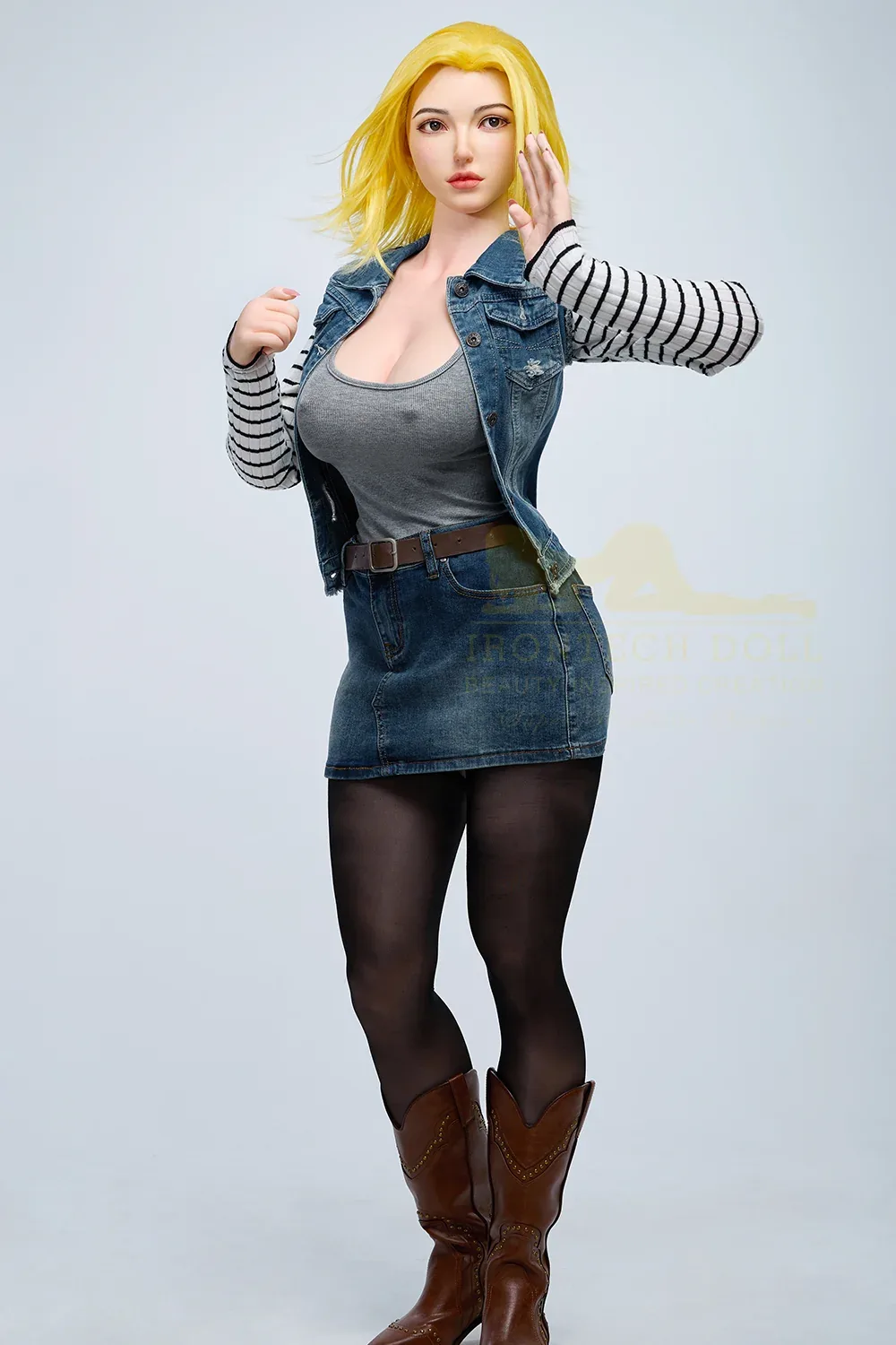 S41: Premium 159cm F-Cup Silicone Sex Doll-Irontech Doll view 8