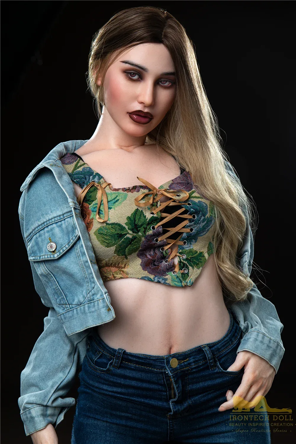 Pearl S19: Premium 168cm A-Cup Silicone Sex Doll-Irontech Doll view 3
