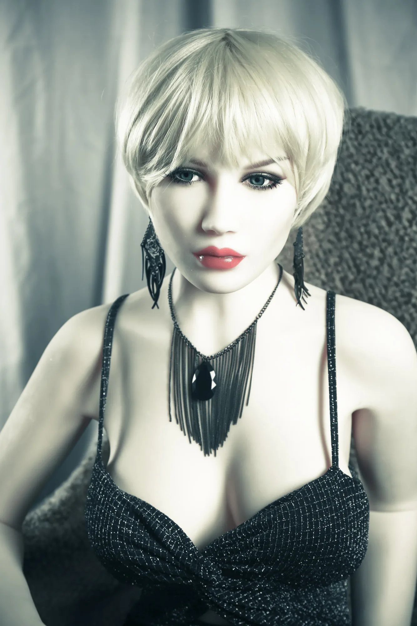 Elizabeth: 170cm D-Cup Real TPE Body Sex Doll-QITA Doll