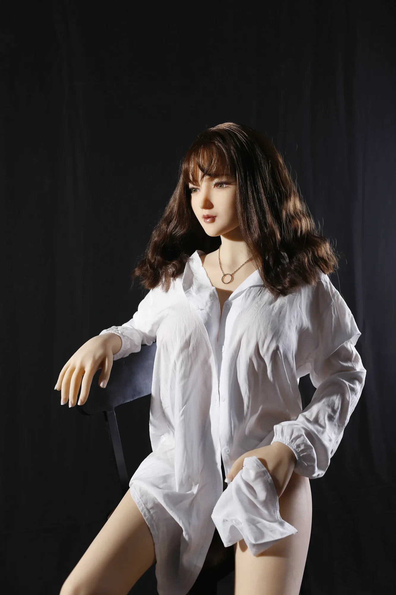 Aki: 158cm D-Cup Real TPE Body Sex Doll-QITA Doll view 3