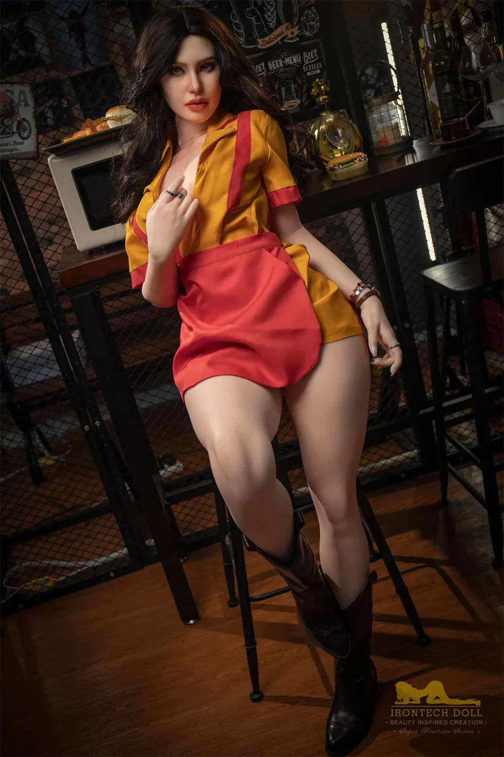 Pearl S19: Premium 164cm E-Cup Silicone Sex Doll-Irontech Doll view 3