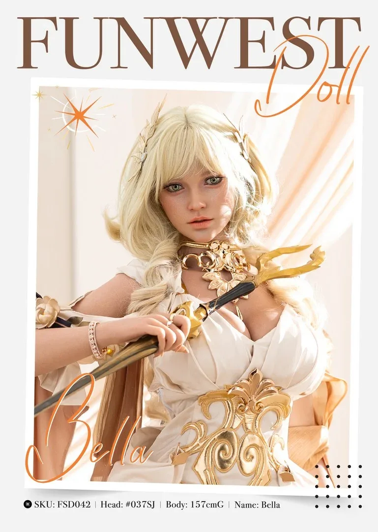 Bella: 157cm Realistic Silicone Sex Doll-FSD042 #037SJ