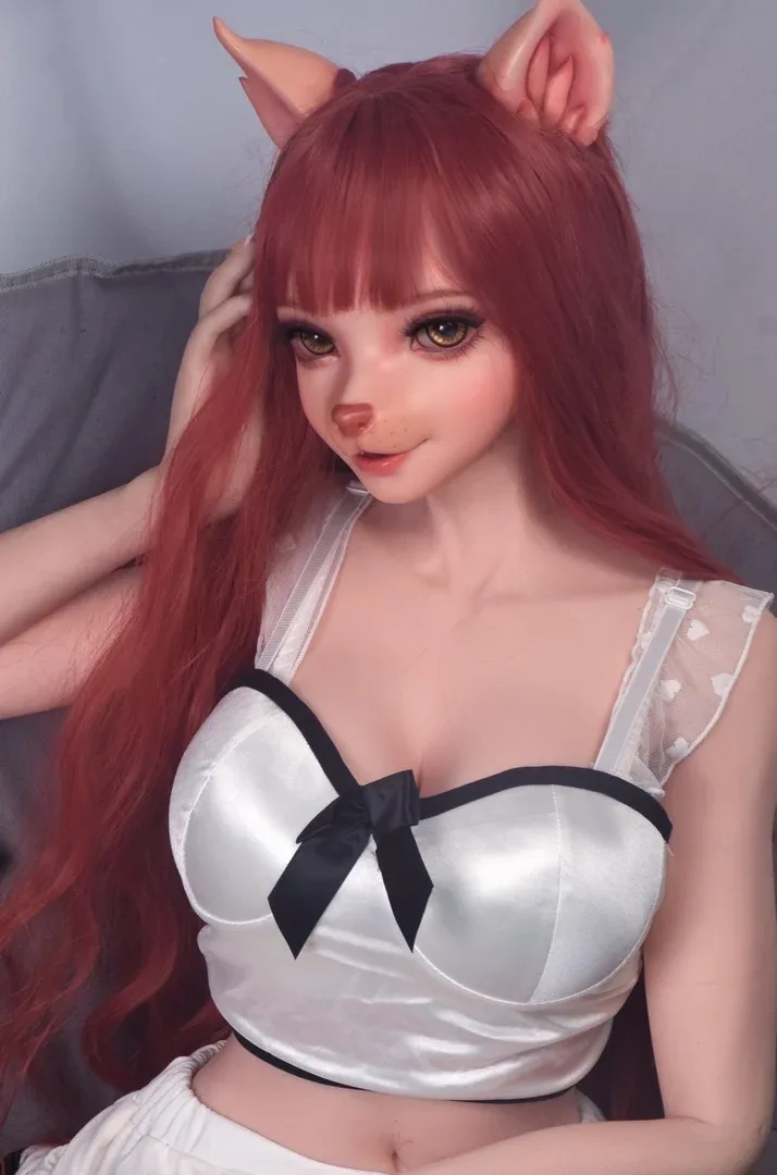 Inujima Haruko: 150cm Furry Silicone Sex Doll-Elsababe Doll view 2