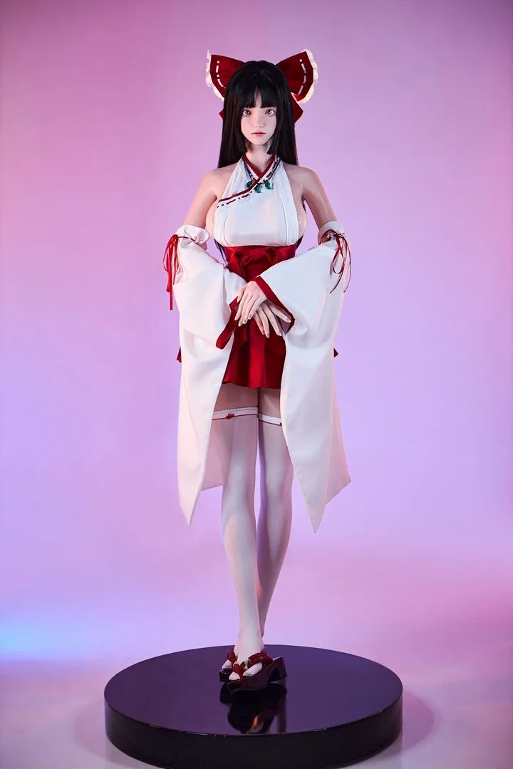 J024 ROS: 157cm I-Cup Realistic Silicone Sex Doll-FU Doll view 3