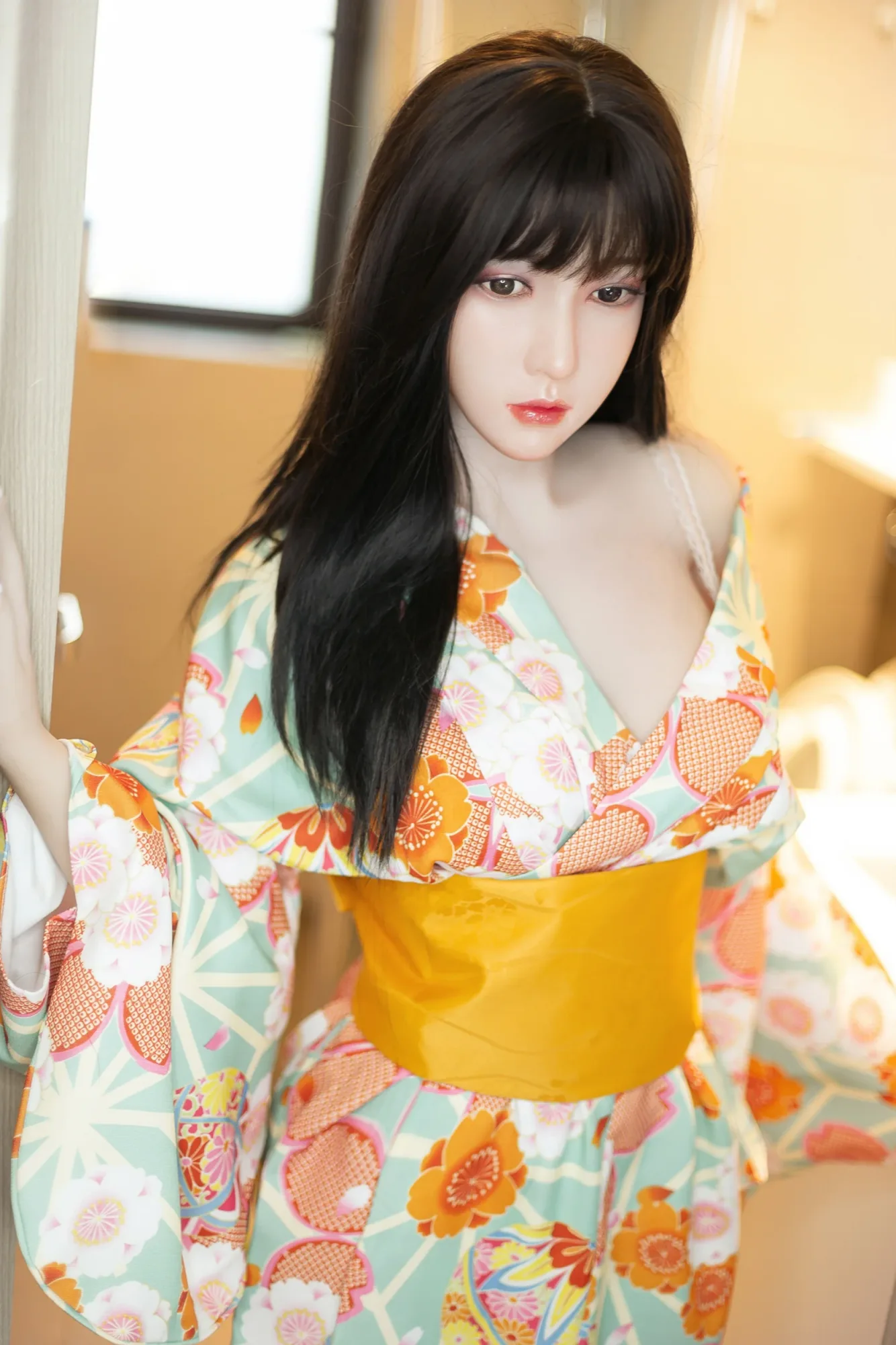 #3: 158cm E-Cup Lifelike TPE Body Silicone Head Sex Doll-Aibei view 4