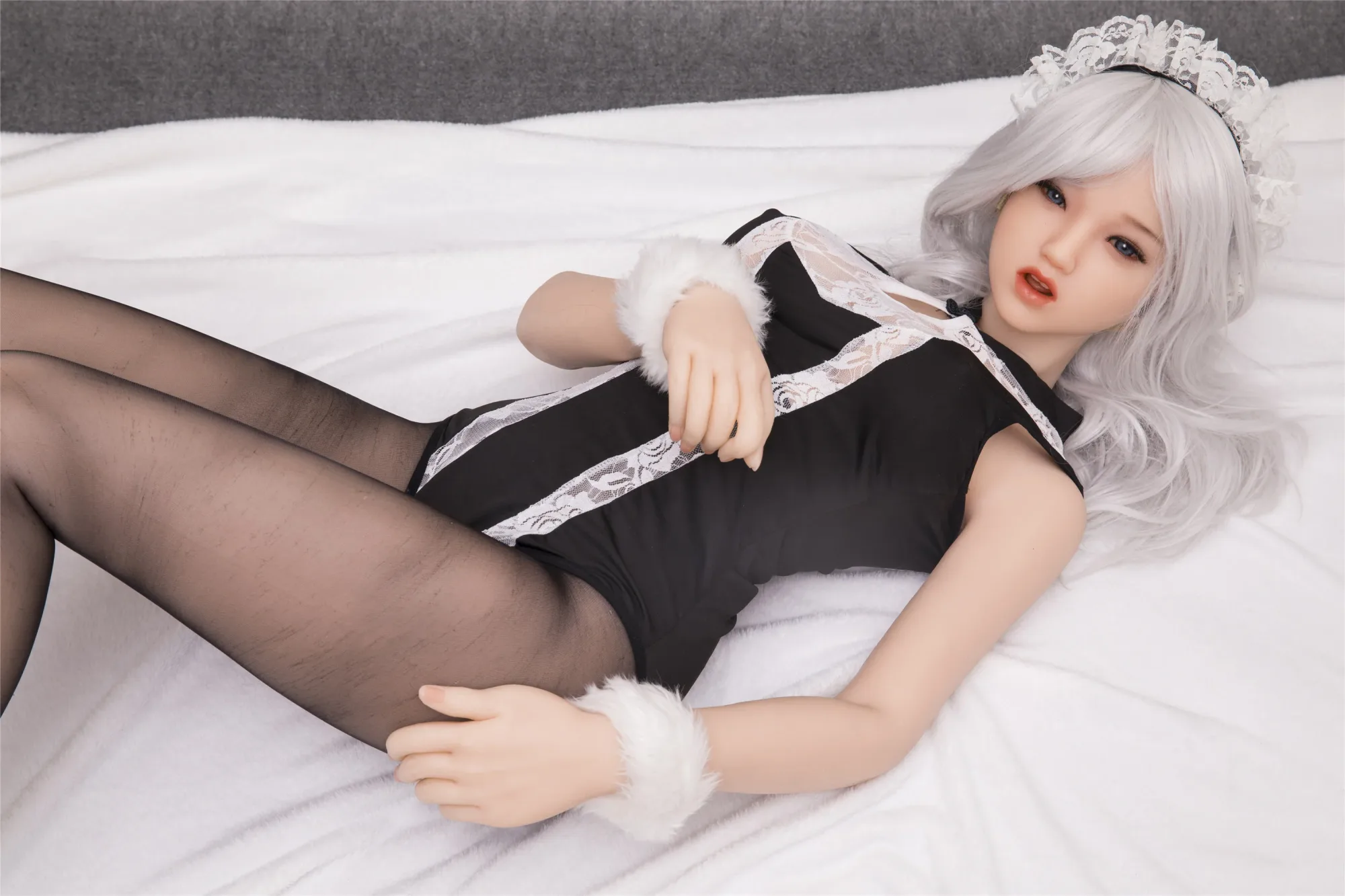 Aki: 156cm D-Cup Realistic Silicone Sex Doll-SANHUI Doll view 4