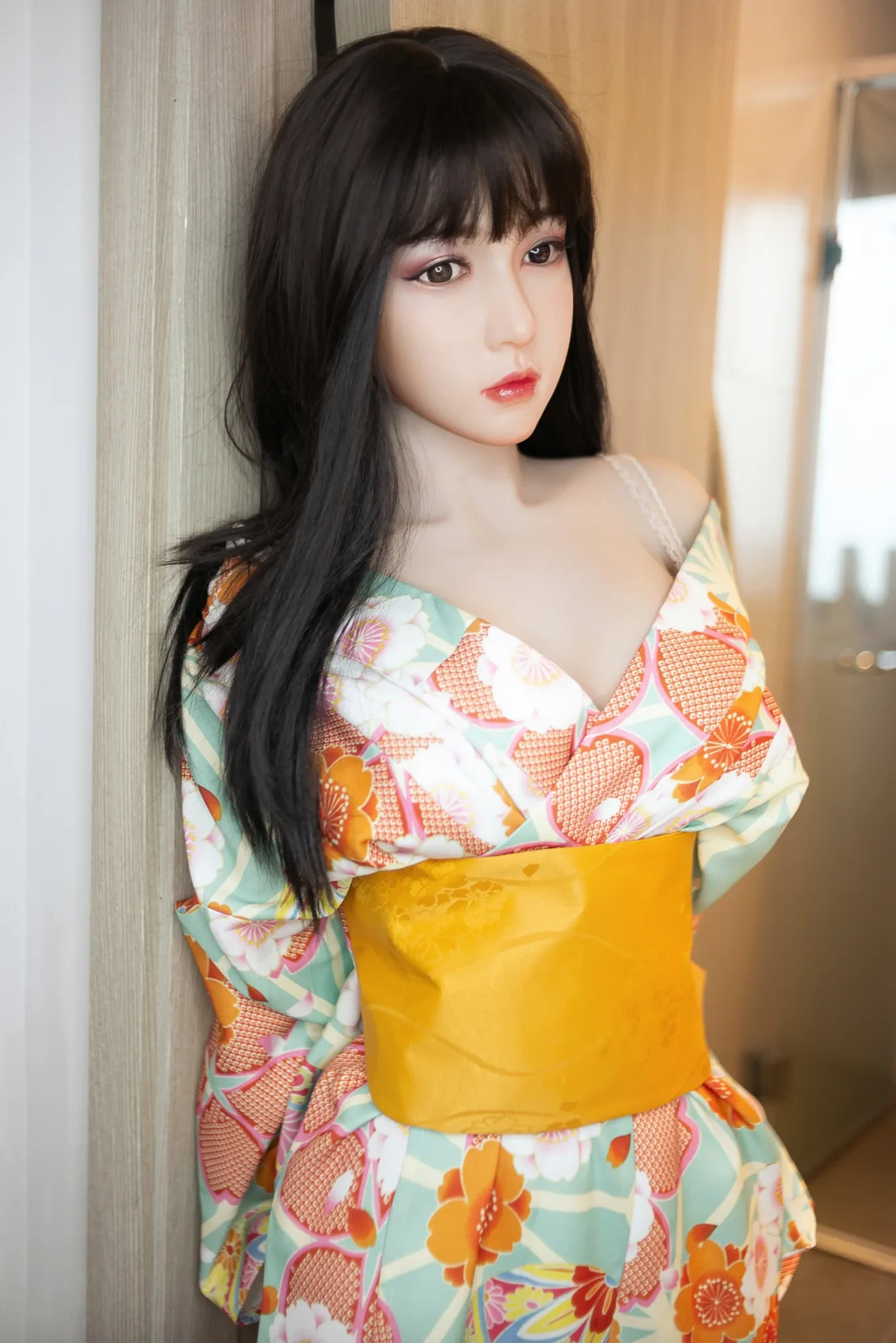 #3: 158cm E-Cup Lifelike TPE Body Silicone Head Sex Doll-Aibei view 7