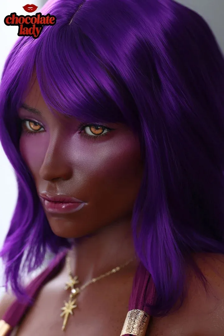 Aim: 160cm C-Cup Realistic Silicone Black Sex Doll view 7