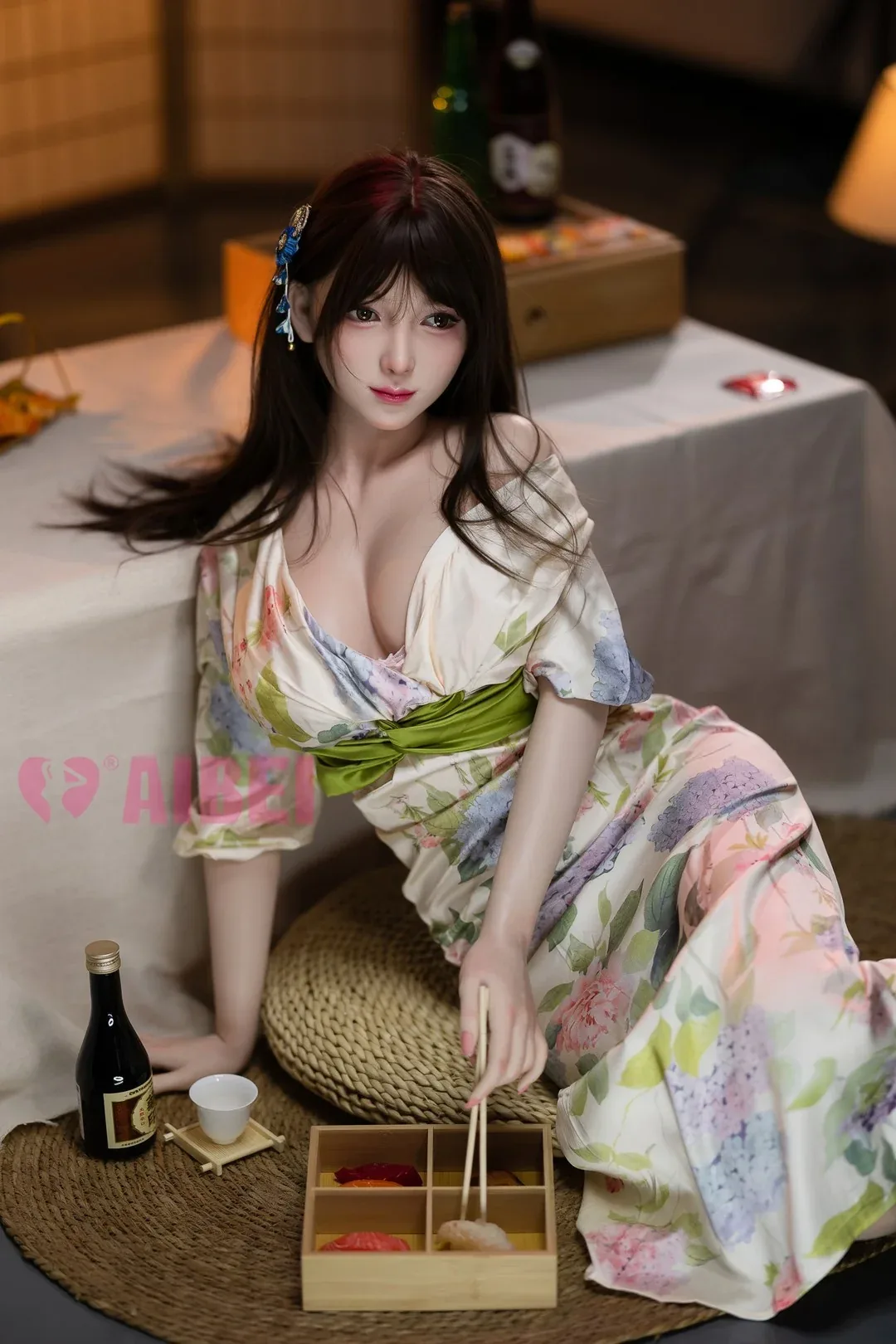 AB17: 167cm E-Cup Realistic Silicone Sex Doll-Aibei view 3
