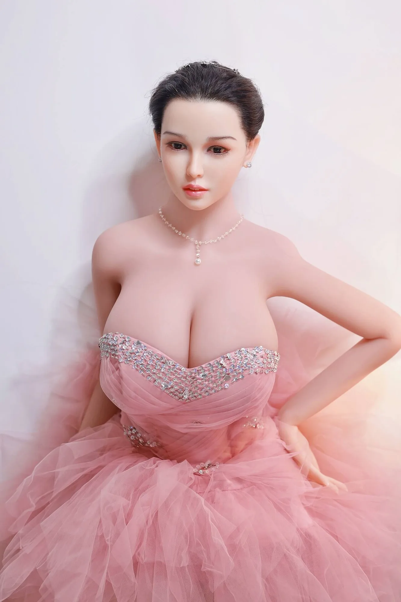 NanQi: JYDoll 157cm D-Cup Realistic Silicone Head TPE Body Sex Doll view 6