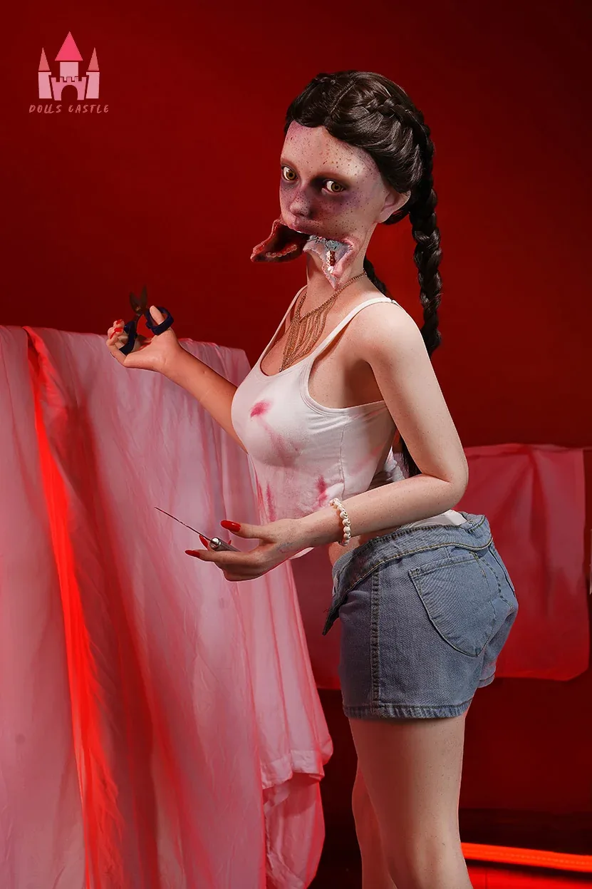 Z1: 158cm D-Cup Life-Size Silicone Sex Doll-Dolls Castle view 8