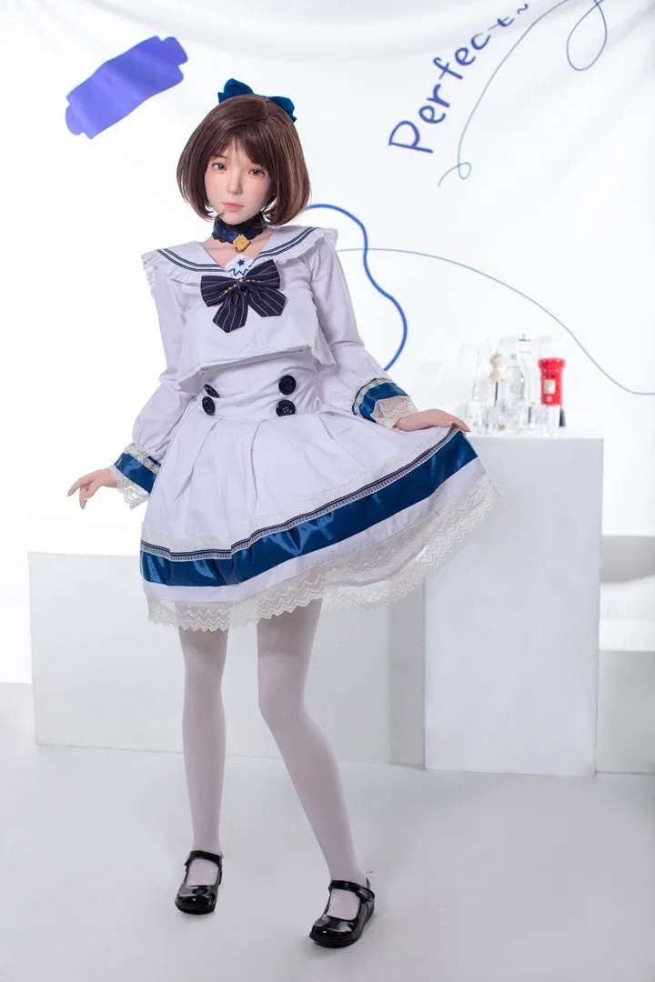 J013: 148cm C-Cup Realistic Silicone Head TPE Body Sex Doll-FU Doll view 4