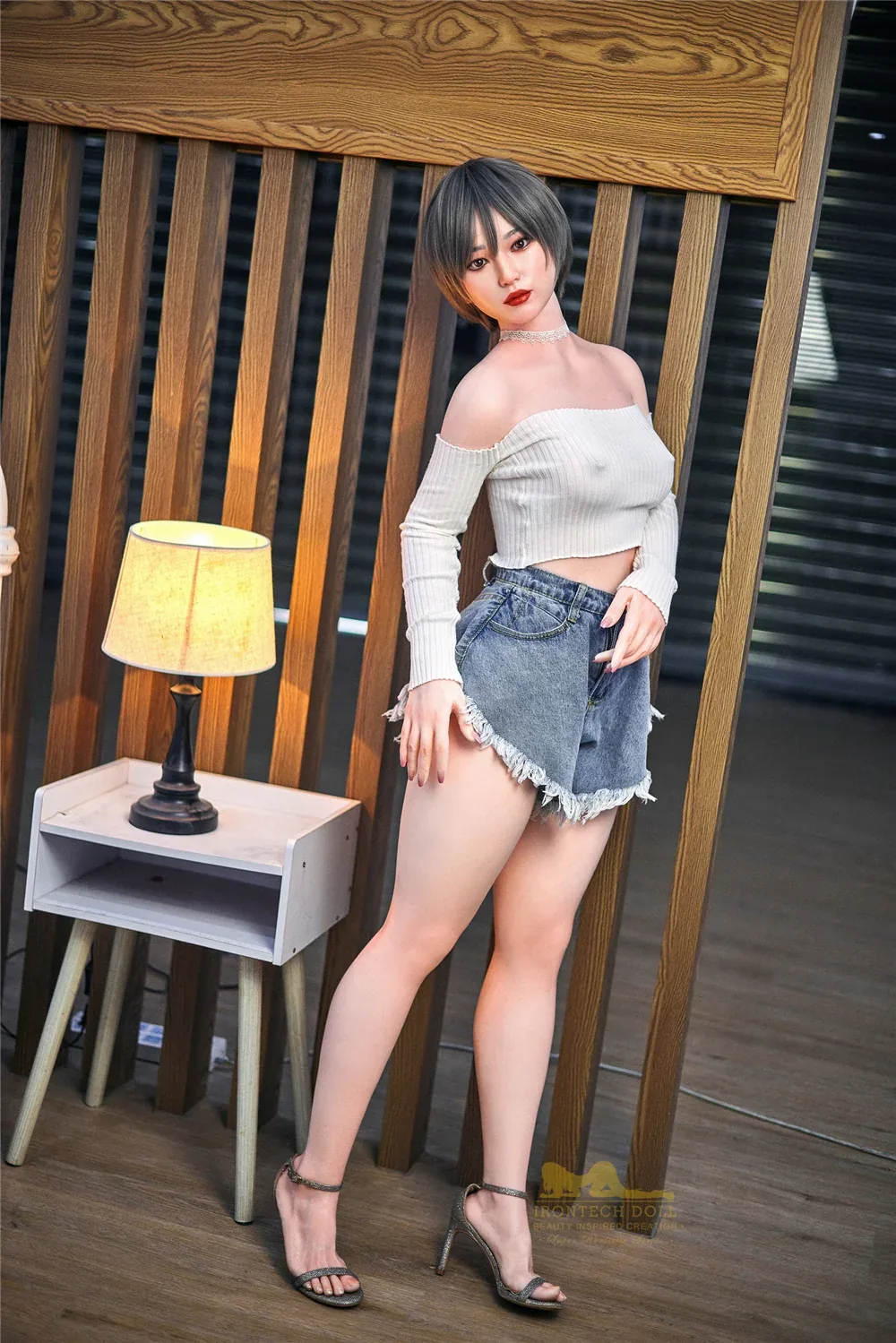 Misa S10: Premium 152cm A-Cup Silicone Sex Doll-Irontech Doll view 6